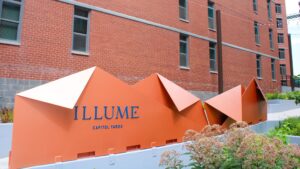 Illume Outdoor Origami Structure