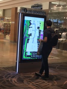 interactive kiosk, wayfinding,