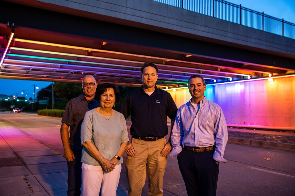 Fort Avenue Bridge Underlighting Project