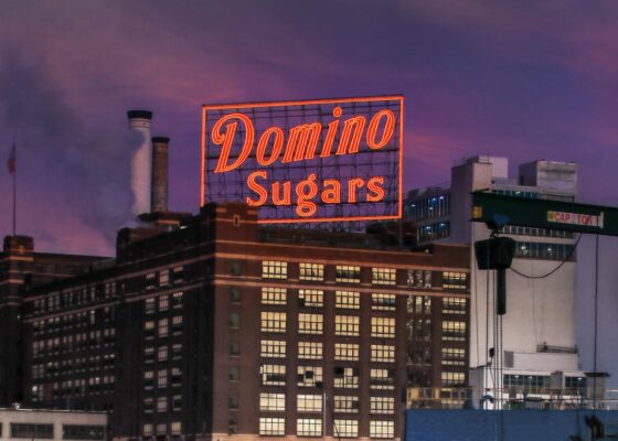 Domino Sugars Sign in Baltimore