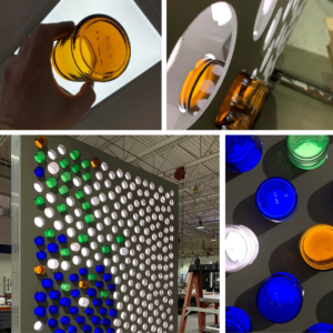 Louie Oliver’s Bottle Wall - Rapid Prototyping